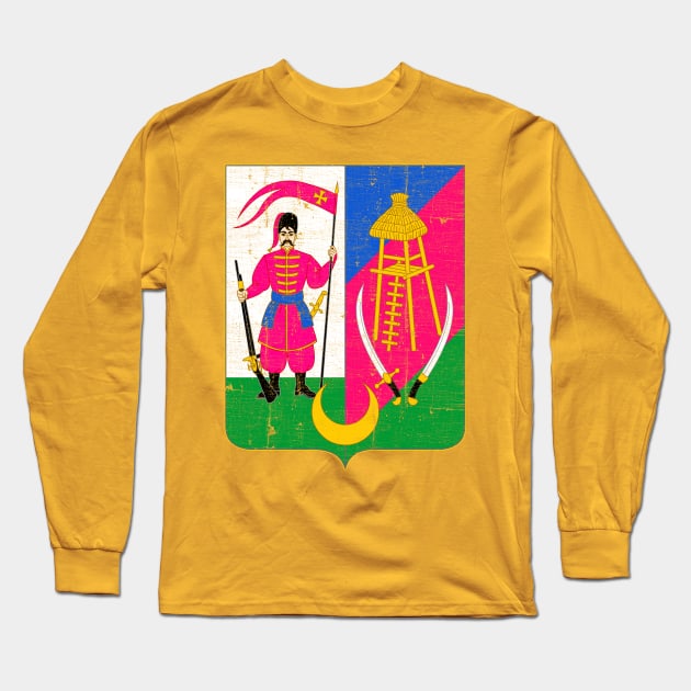 Kuban People's Republic Long Sleeve T-Shirt by unknown_pleasures